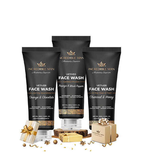 best daily skin brightening face wash combo for men in india