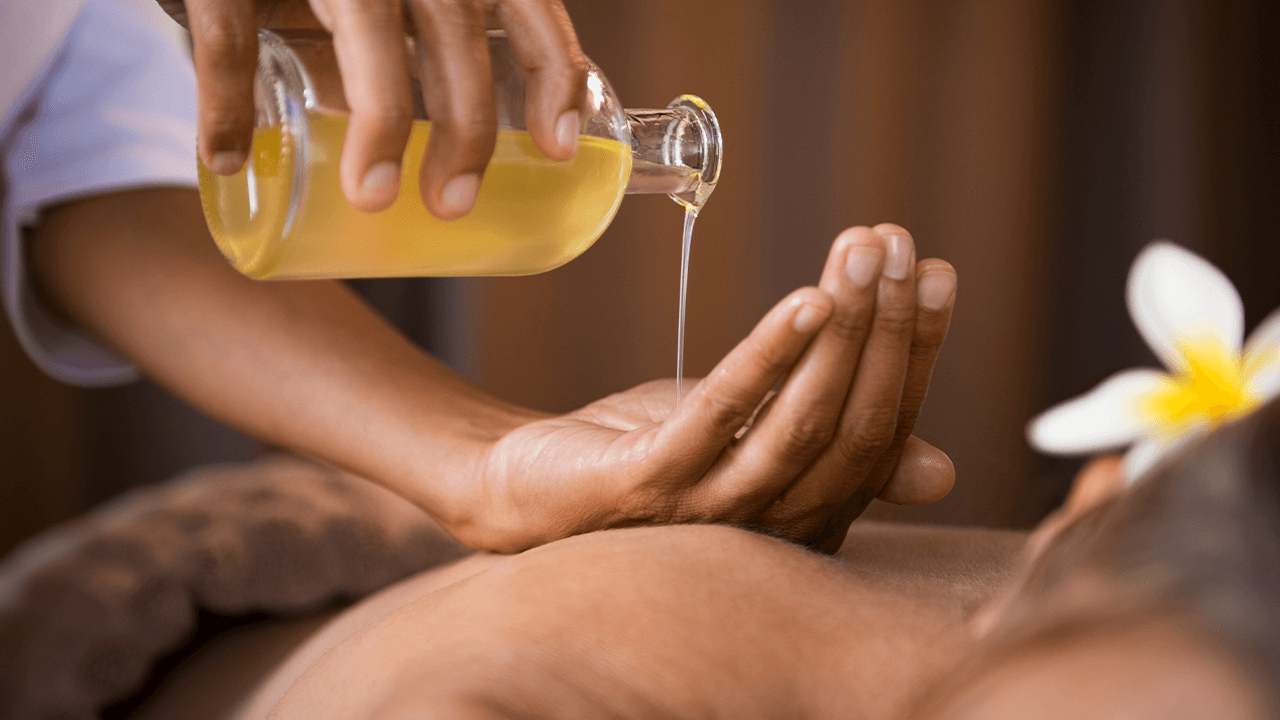 massage oil