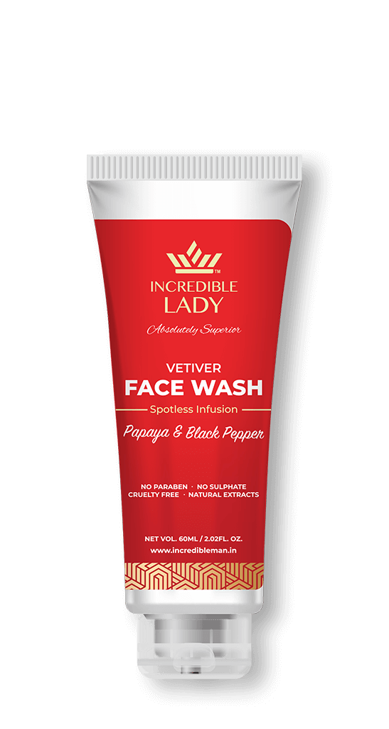 papaya and black pepper face wash for women