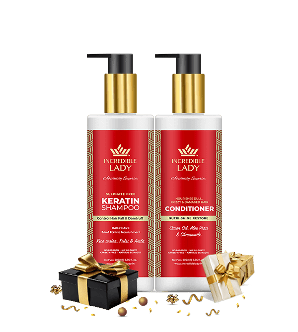 best hair keratin shampoo and hair conditioner for women in india