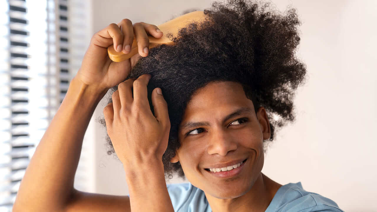 curly hair caring