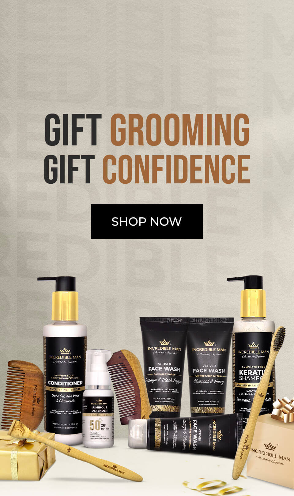 Incredibleman Groomin Gifts