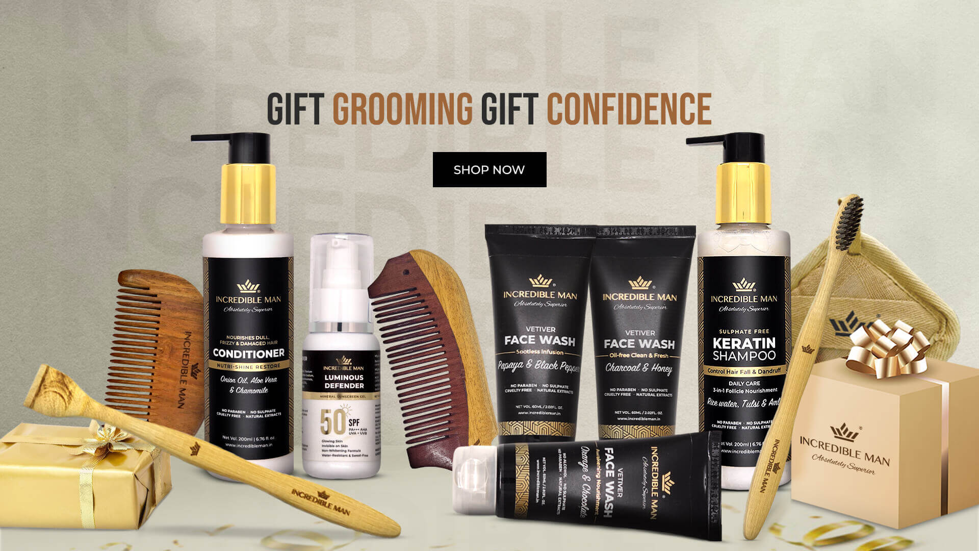 Incredibleman Grooming gift