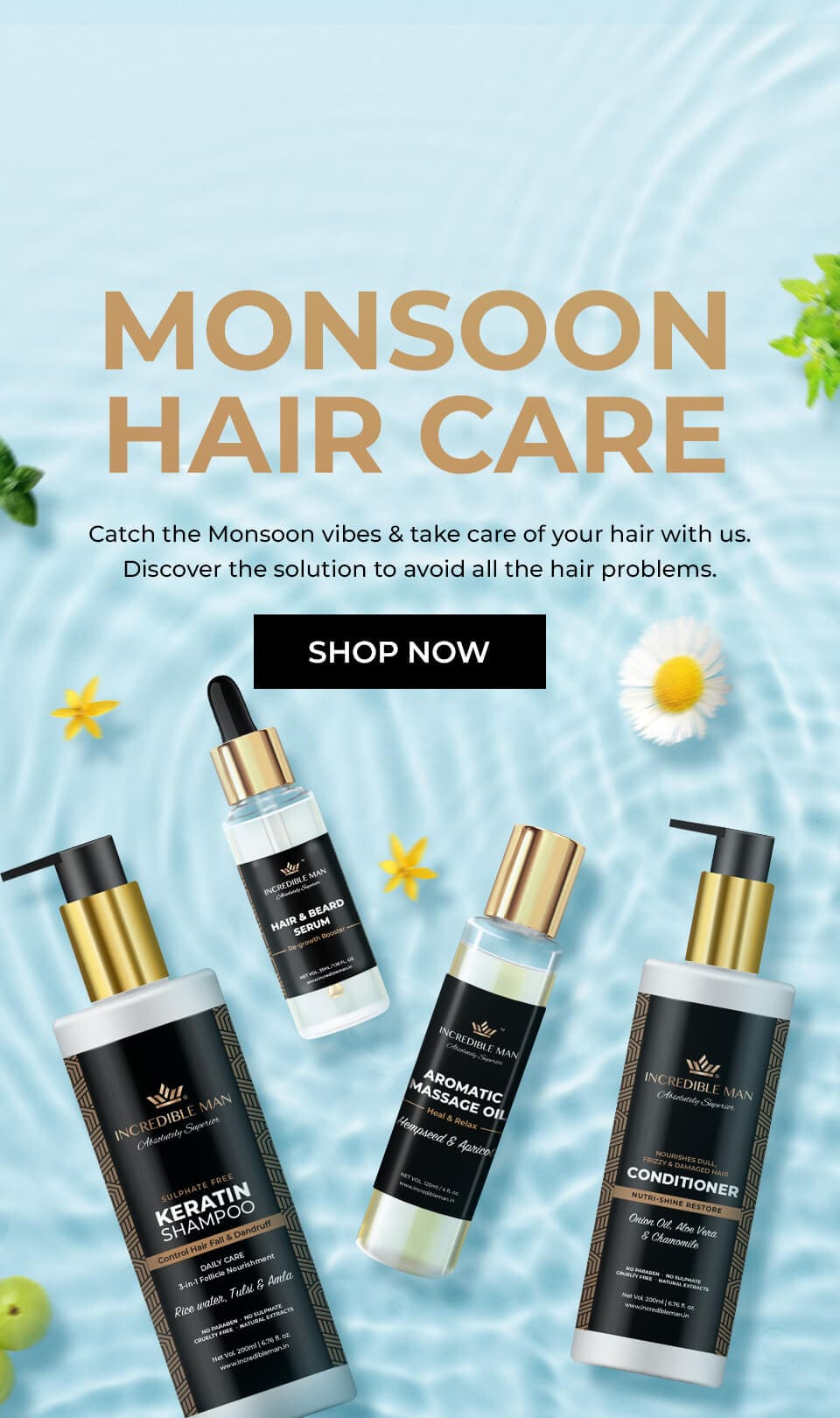 Incredibleman Monsoon Haircare