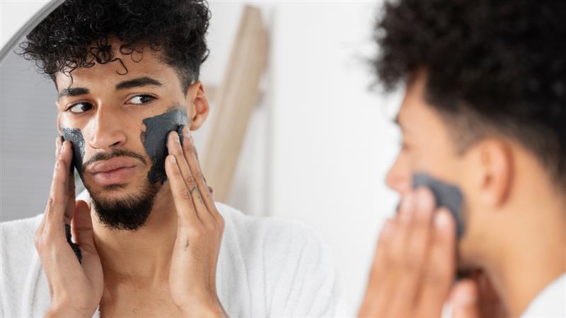men Skin care routine